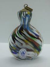 15990/ Pöschl ältere Schnupftabakflasche Glas Höhe ca. 9 cm ohne Stöpsel