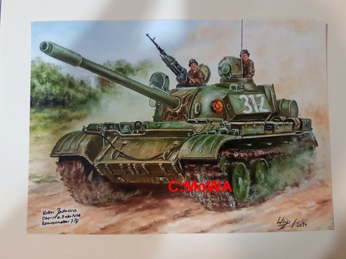 Postkarte 55 der - postkarte, (t-55