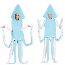 Tintenfisch Kostüm hellblauer