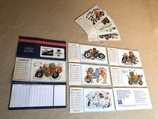 Motorrad-Jahreskalender / 1995 / Dankeschön vom Händler / Comic, Cartoon / alt