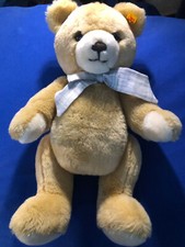 ❤️⚡ STEIFF 012273 KNOPF IM OHR „TEDDY PETSY“ BLOND  35CM❤️⚡
