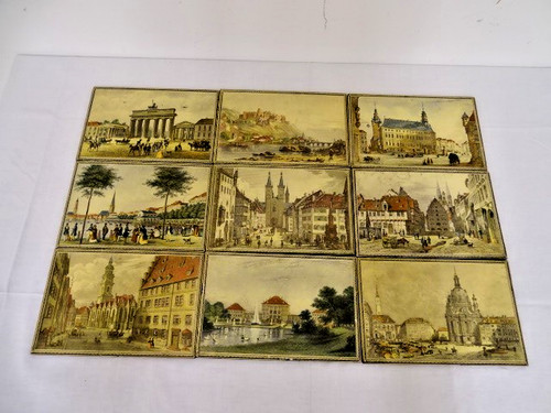 Neun alte holztafeln - holztafeln,