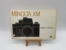 Minolta XM Owners Manual Bedienungsanleitung Englisch