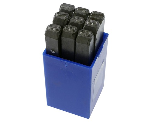 Schlagzahlen set 6mm - set, 0-9