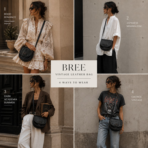 Bree vintage leder - vintage,