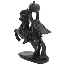 Kopflose Reiterstatue Schwarze