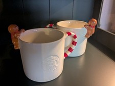 ZWEI Lebkuchenmann Tassen