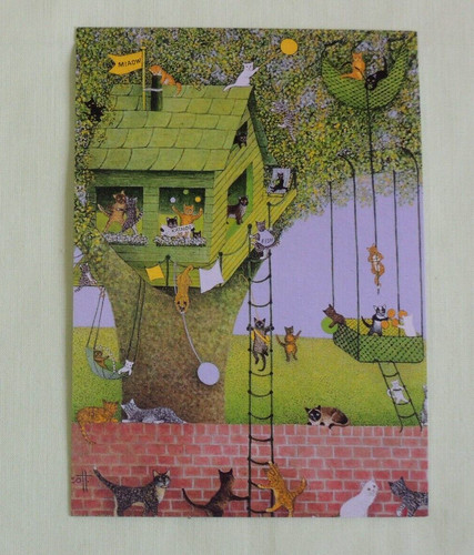 Postkarten pat scott katzen - postkarten,