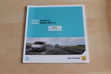 74282) Renault Kangoo + Maxi Z.E. Prospekt 11/2011