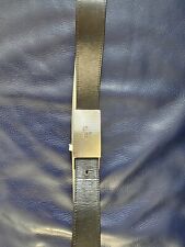 GUCCI Ledergürtel Doppelseitig Mit Gucci Logoprägung Gr90cm/3cm Zustand SehrGut 