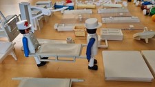 Playmobil Ersatzteile, Krankenzimmer,  Operationssaal, 14 Figuren