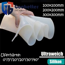 Silikon Platte Ultraweiche