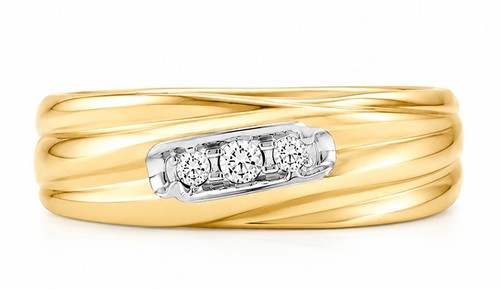 Echter diamant bandring 14k - echter,