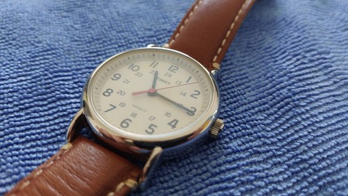 Timex weekender silber - timex,