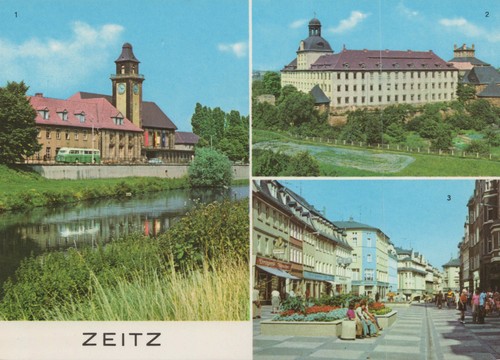Ddr ansichtskarte zeitz - ddr,
