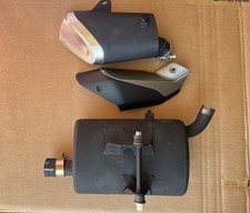 Original Auspuff Motorrad