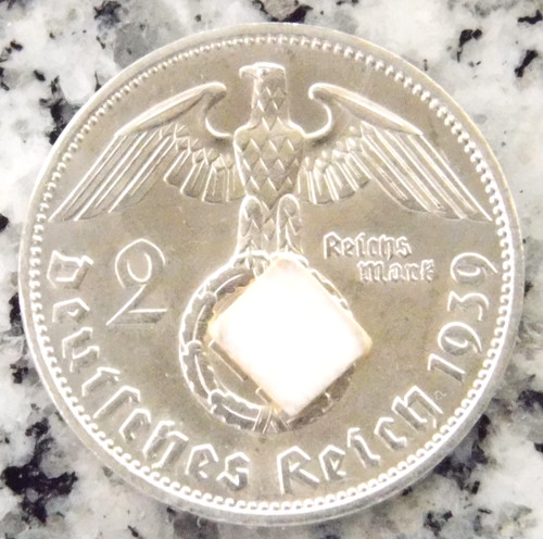 Silbermünze reichsmark 1939 - silbermünze,