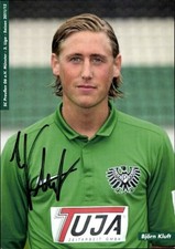 Autogrammkarte Fußballer Björn Kluft, SC Preußen Münster, Autogramm - 11319429
