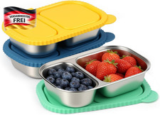 Edelstahl Snackbox mit