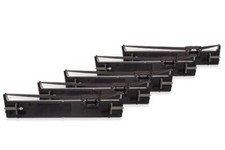 5x Farbband für Epson LQ-680K LQ-680 LQ-690 LQ680K-II LQ680 LQ690 Schwarz
