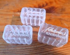 Schumann Kaugummi, 3 kleine Plastikdosen 50er-Jahre - OK Kaugummi