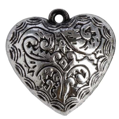 Streudeko herzen antik silber - antik,