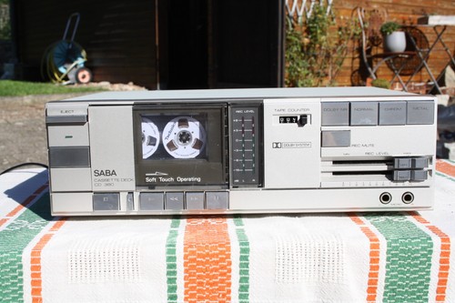 Saba 380 tapedeck midi - saba,