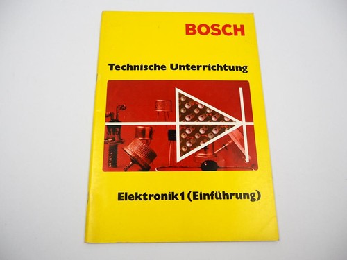 Bosch technische unterrichtung - technische,