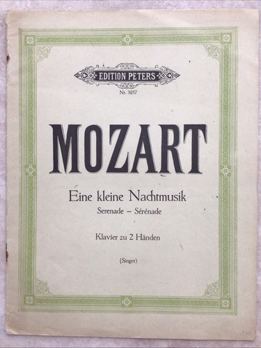 Eine kleine nachtmusik a - eine,