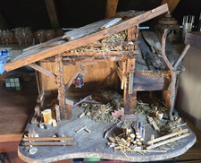 ALTER Krippenstall Weihnacht