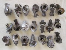 Weihnachtsbaum-Kerzenhalter Metall 21 alte vintage shabby-look