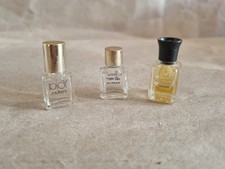 3x Mini Parfüm Flakons 