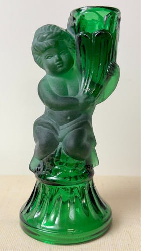 Kerzenständer putto grünes - kerzenständer,