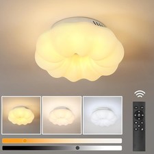 Deckenleuchte LED Dimmbar Kinderzimmer Wohnzimmer Schlafzimmer Deckenlampe Runde