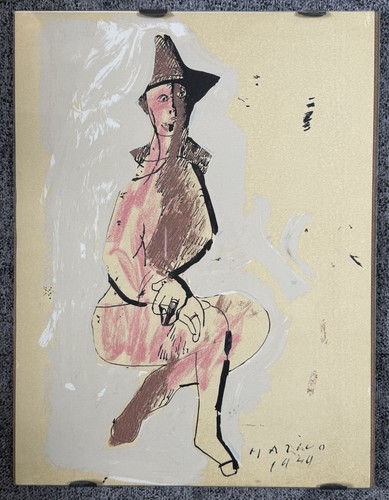 Marino marini lithographie - marini,