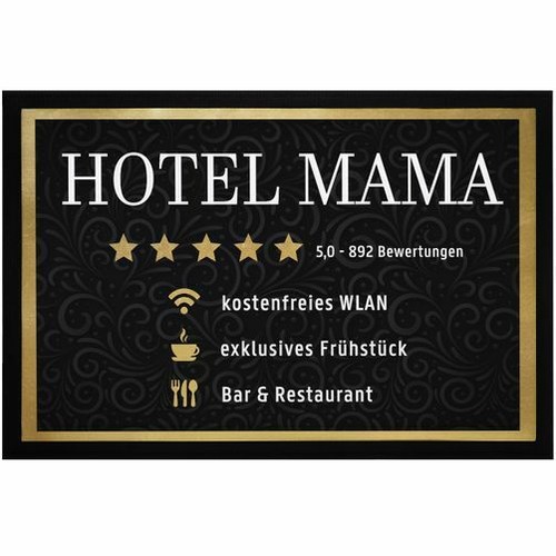 Fußmatte hotel mama lustiger - fußmatte,