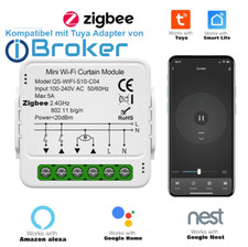 Tuya Zigbee Schalter Vorhang Rolladenschalter Jalousieschalter Alexa IoBroker