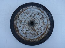 altes Rad Metall Gummi für alter Handwagen? Bollerwagen? Spielzeug? Roller? DDR 