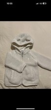 Baby Teddy Jacke mit Kapuze