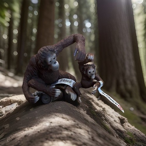 Schleich orang utan - schleich, mutter