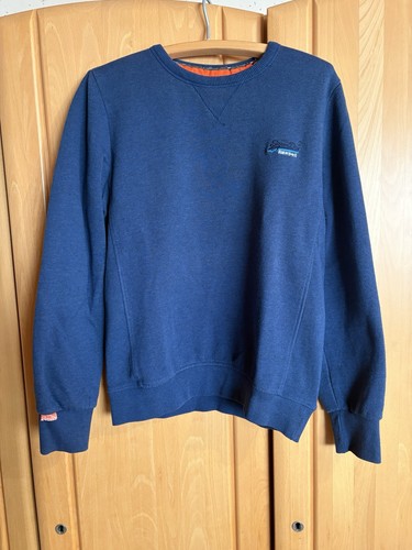 Superdry herrenpullover blau - superdry,