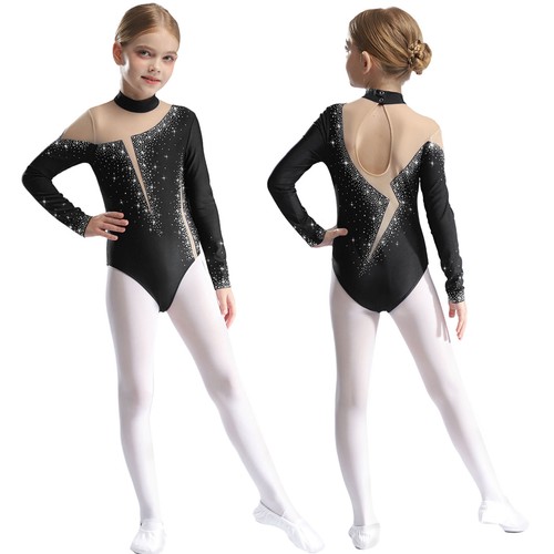 Mädchen glitzer turnanzug - mädchen,