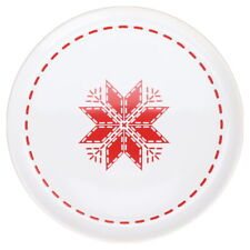Kuchenteller weiß Motiv Roter Stern Friesland / Melitta Ceracron Happymix Weihna