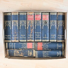 Meyers Lexikon  1924-1930.7. Auflage 12 Bände - illustriert Jugendstil Halbleder