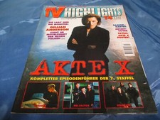 TV Highlights , 23 / 2000 , Sci - Fi / Fantasy - Film - Magazin mit Sammelkarten