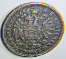 1885 1 Krevzer Scheidemunze