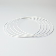 5 Stck. Metallring Drahtring