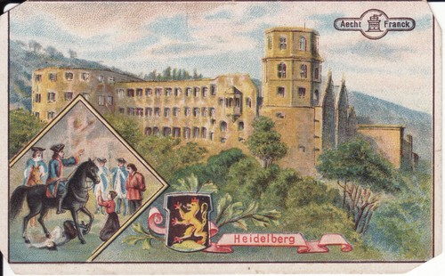 Schloß heidelberg aecht - schloß,