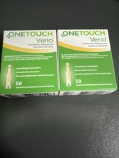 2 x One Touch Verio Teststreifen *NEU* *OVP* MHD 05 / 2026
