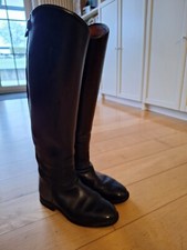 Lederreitstiefel Gr. 39 KÖNIGS schwarz